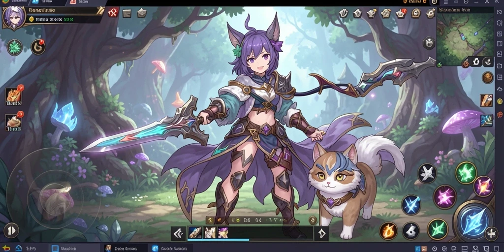 Screenshot 1: Tampilkan permainan seru bersama teman.