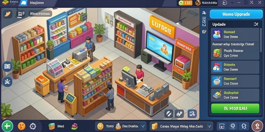Screenshot menunjukkan antarmuka utama aplikasi yang menarik.