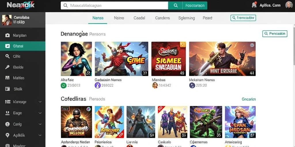Tampilan antarmuka yang menarik dan mudah dinavigasi.