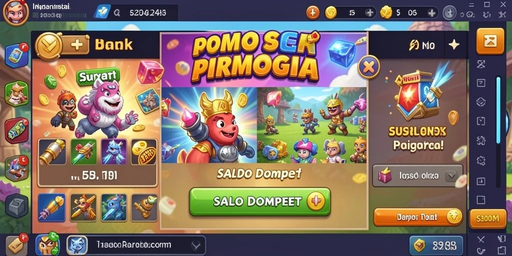 Tampilan utama aplikasi FUFUSLOT yang menarik.