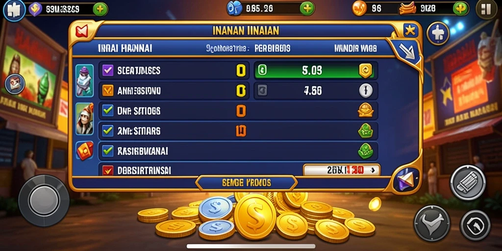 Tampilan awal game HQ777 yang menarik dan penuh warna.