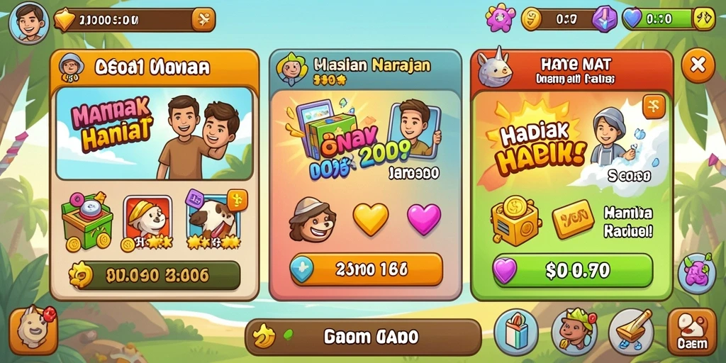 Tampilan antarmuka yang user-friendly.