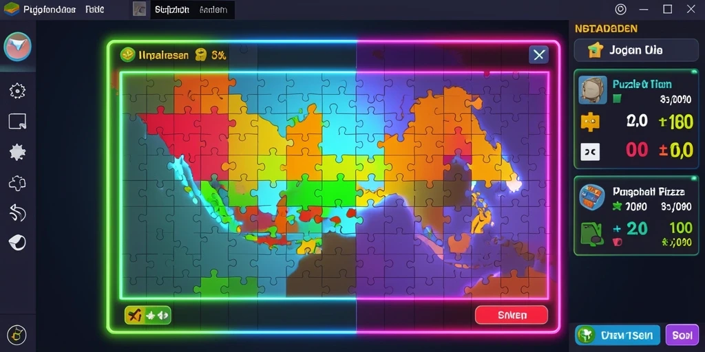Screenshot NEOPARTY: Pemain bersaing dalam mini game seru.