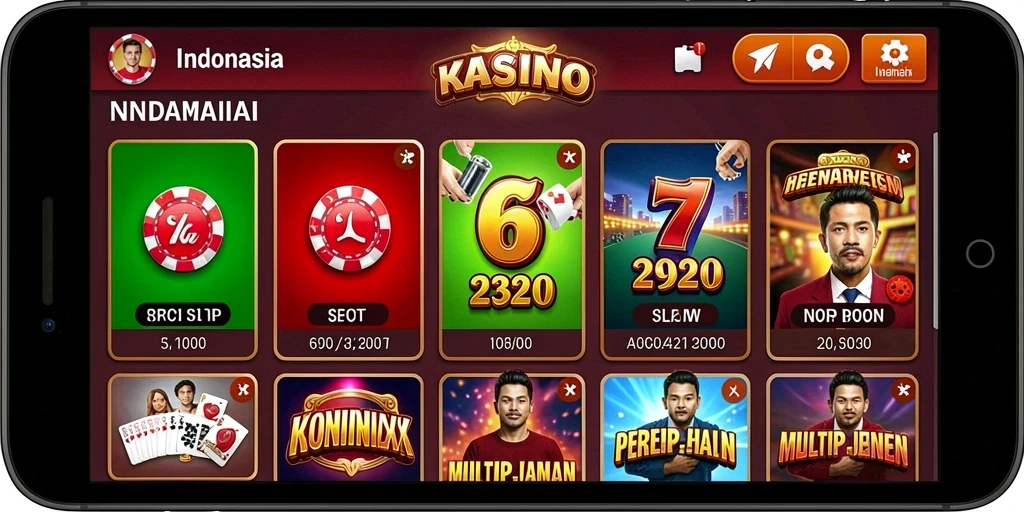 Screenshot menampilkan antarmuka permainan yang menarik.