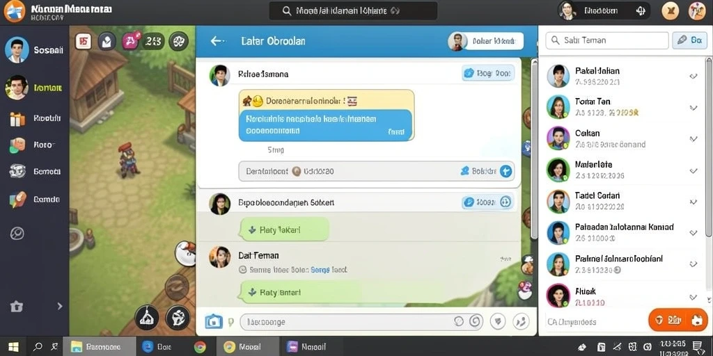 Tampilan antarmuka yang ramah pengguna.