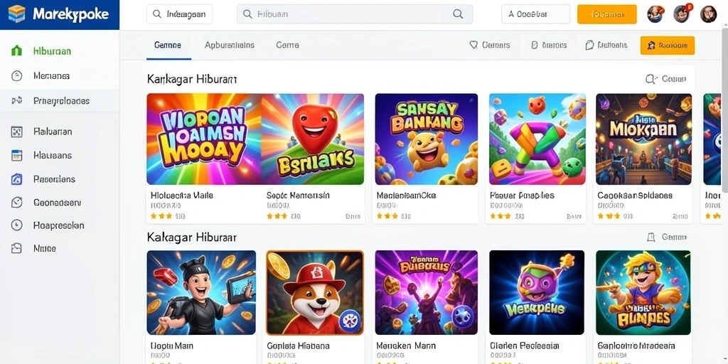 Tangkapan layar pertama menunjukkan karakter utama dalam petualangan.