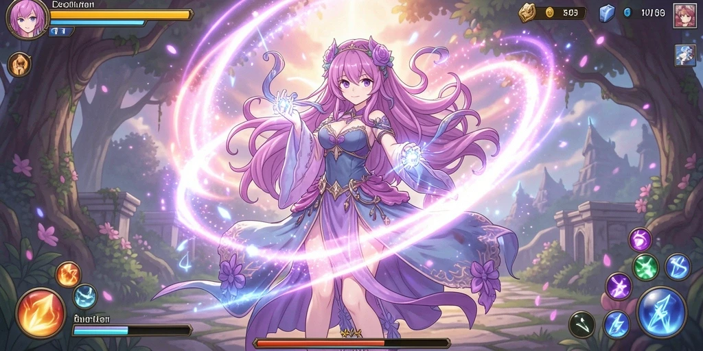 Tangkapan layar pertama menampilkan antarmuka utama QTGAME yang menarik.