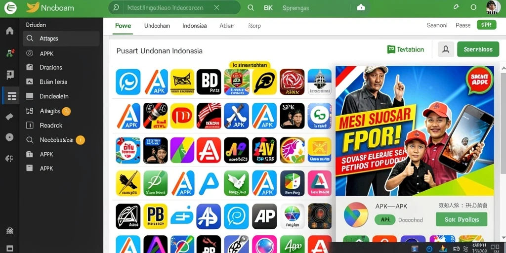 Tampilan awal yang memikat dan ramah pengguna.
