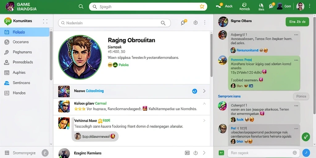 Tampilan antarmuka yang menarik dan mudah digunakan.