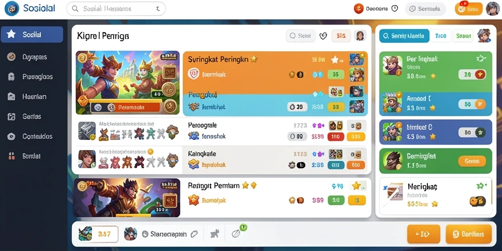 Tampilan awal aplikasi WTOBET dengan karakter menarik.